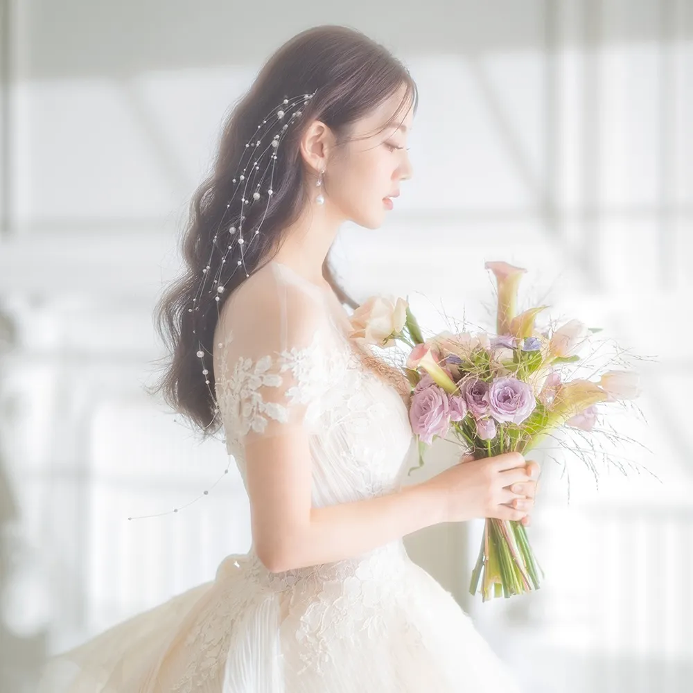 韓国ウェディングヘアアクセ_ビジュー2