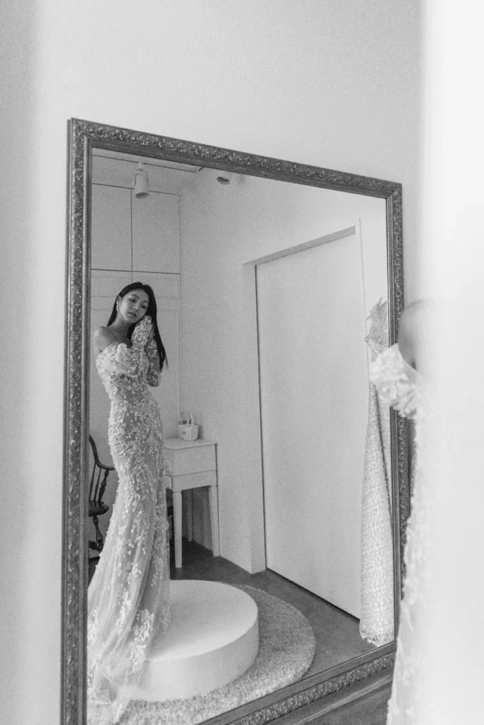 かっこいいウェディングフォト_お仕度ショット2