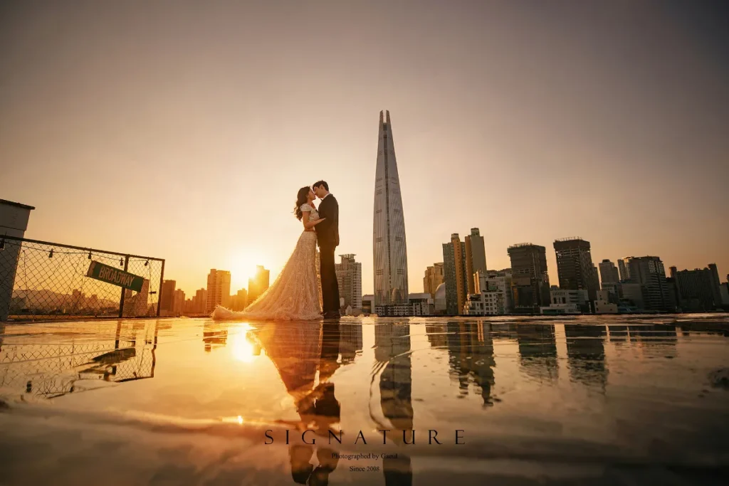 かっこいいウェディングフォト_キスショット2