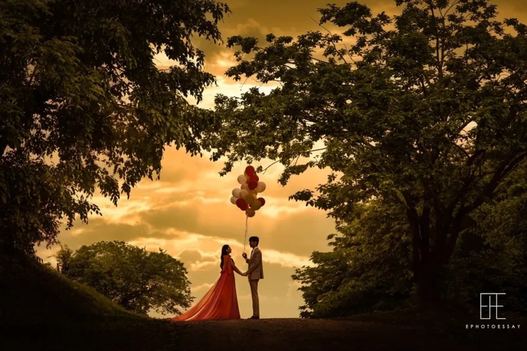 かっこいいウェディングフォト_シルエットショット3