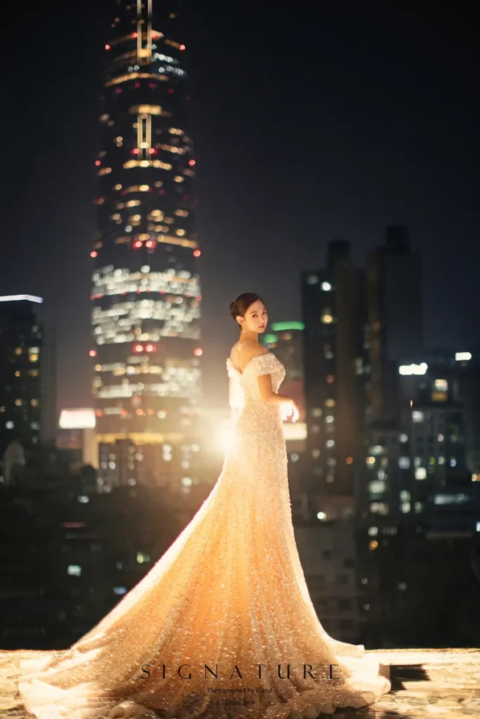 かっこいいウェディングフォト_ナイトショット4