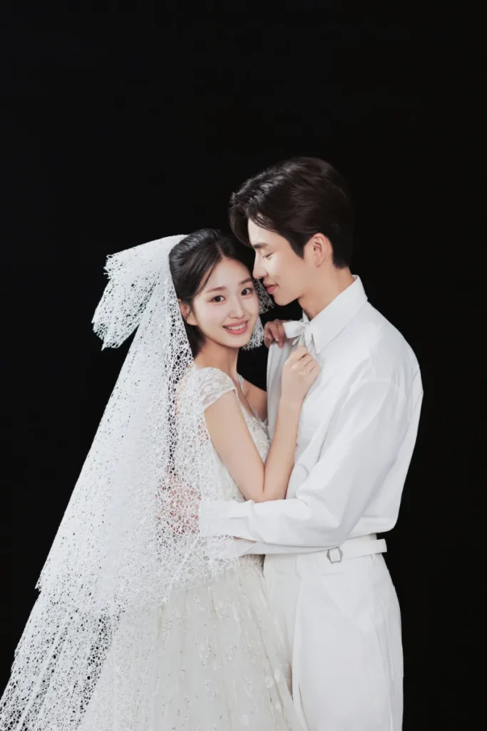 かっこいいウェディングフォト_ブラック背景2