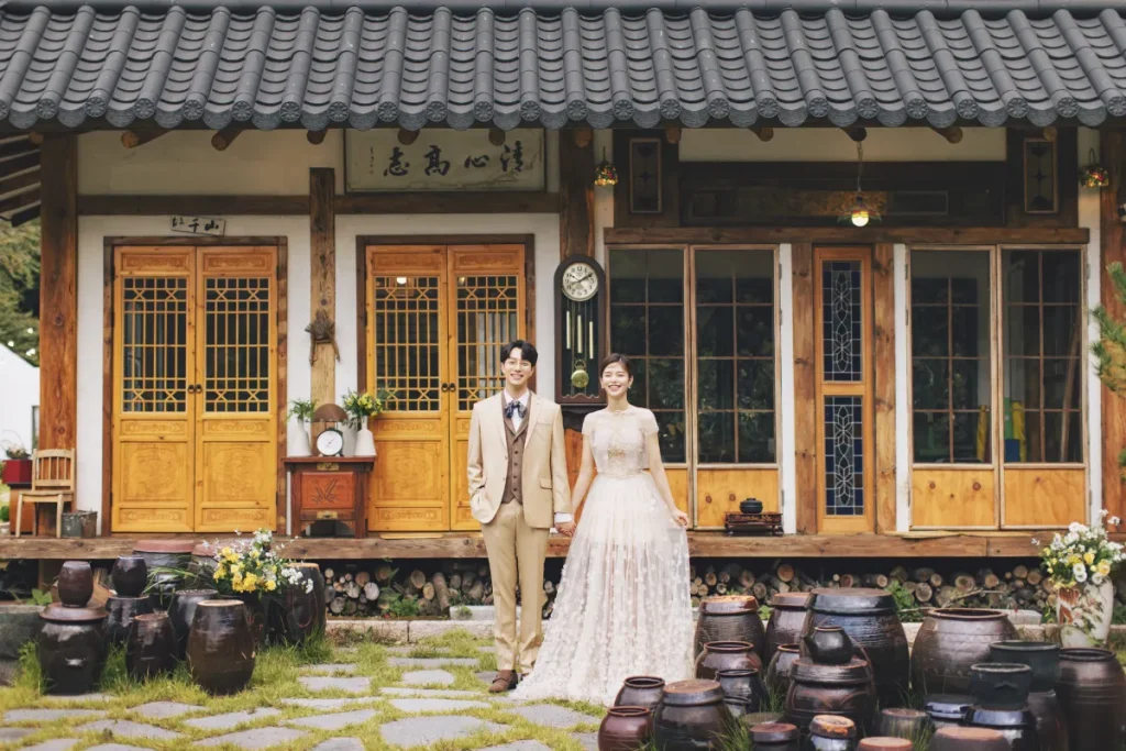 韓国ウェディングフォト完全ガイド_韓屋があるスタジオ①